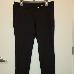 SIZE 8 ANNE KLEIN dress pants for work BLACK